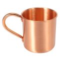 Pure Copper Moscow Mule Mug Solid Smooth Without Inside Liner For tail Coffee Milk Water Cup Home Bar Drinkware Cool. 