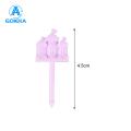 GOIKEA Cake Toothpick Easy to Clean Traffic Sign Car Castle Cake Fork. 