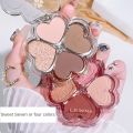 ?? Clover Eyeshadow Palette Highlight Four-Color Dreamy Eye Makeup Fine Pearlescent Eye Shadow Eye Shadow All In One Palette Blush. 