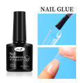 Monja 8ml Nail Art Adhesive UV/LED Soak-Off Gel Polish False Nail Accessories Decorations Paste DIY Nail Art Glue Manicure Tools. 