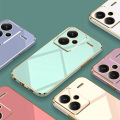 Luxury Plating Case For Xiaomi Redmi Note 13 Pro Plus 5G Silicone Phone Cover For Redmi Note 13 Pro 4G Note13 Pro+ Case. 