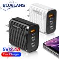 Laptop Charger Flame Retardant USB Type-C Phone Charger with 3 Ports. 