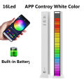 32 LEDS Smart RGB Light Bar LED Light Music Rhythm Ambient Pickup Lamp With App Control For TV Compute Gaming Desktop Decor. 