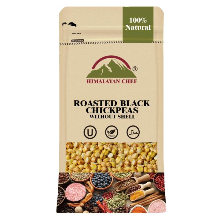 Himalayan Roasted Black Cheakpeas  - 100G | Bhuny chany