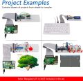 FREENOVE Ultimate Starter Kit for Raspberry Pi 4 B 3 B+ 400, 558-Page Detailed Tutorial, Python C Java Scratch Code, 223 Items, 104 Projects. 