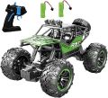 Remote Control Metal off roader car with high speed, big wheels and remote in big size for boys. 