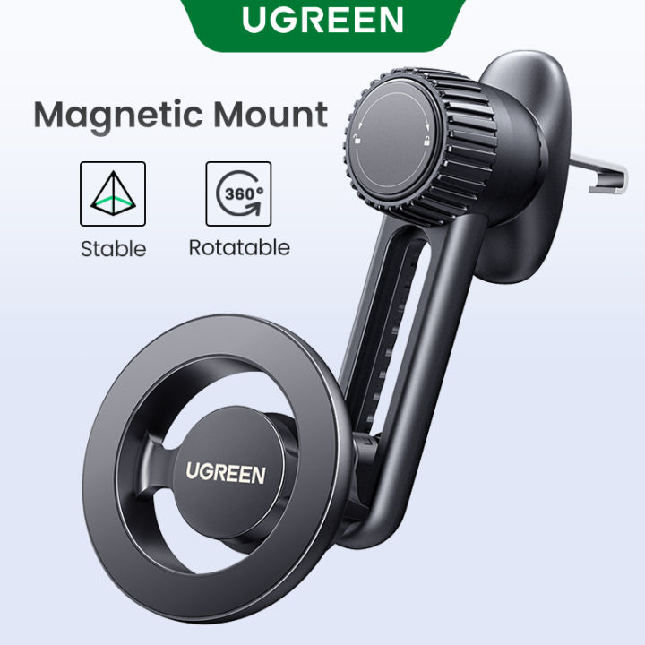 UGREEN Magnetic Phone Mount for Magsafe Car Mount Strengthen Magnetic Car Phone Holder for iPhone 16 15 Pro Max 14 13 12 Pro Mini MagSafe Case