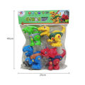 Dinos Assembly Series - 4 Pcs Dinosaur Assemble Play With Plastic Screw Driver. 