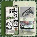 Soft case Cartoon Phone Case For Xiaomi Redmi 10X 5G Durable Wrist Strap Shockproof Anti-knock Phone Holder Anti-dust. 