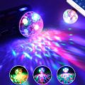 USB Party Lights Mini Disco Ball,Led Small Magic Ball Sound Control DJ Stage Light Colorful H F Gadets. 