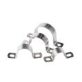 10pcs Pipe clamp U-Shaped Pipe mounting clamp clip 70mm saddle motor mount metal holded. 