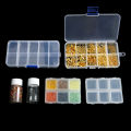 Adjustable Jewelry Storage Box Plastic PVC Storage Box Holder Case Transparent Jewelry Tool Portable Organizer Container. 