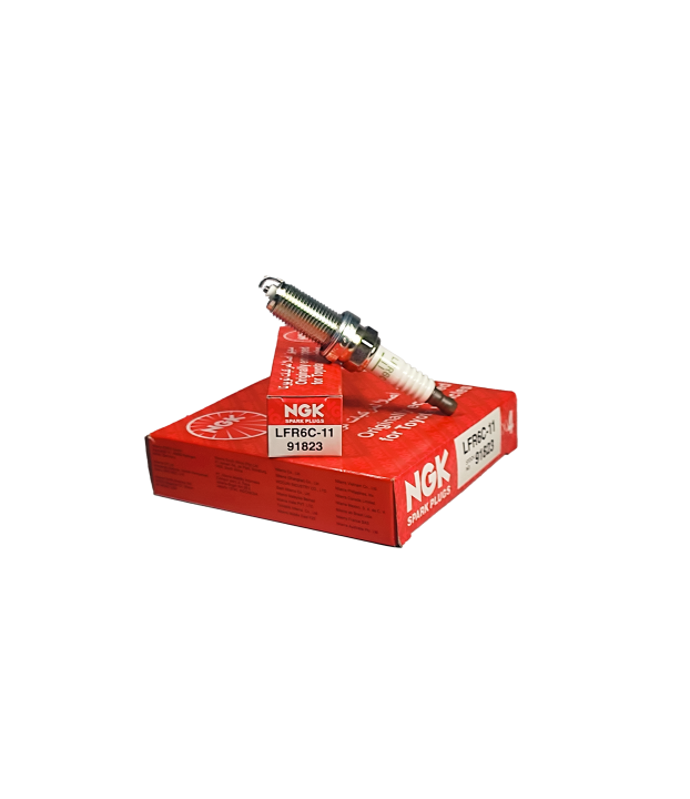 NGK Spark Plug LFR6C-11: 91823 (Japan) for Toyota Hilux Vigo / Revo Petrol (1TR / 2TR Engine)