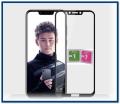 For Huawei Honor Play 9D Full Glue Tempered Glass Screen Protector Edge To Edge - Black. 