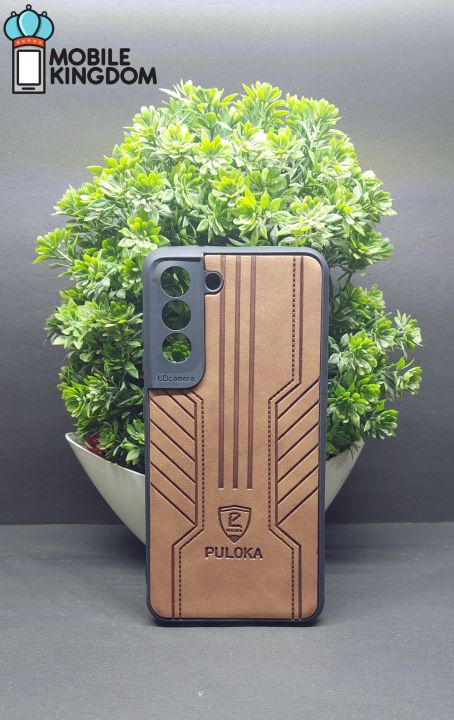 Samsung%20Galaxy%20S21%20FE%20-%20Leather%20Fabric%20Texture%20Case%20-%20Soft%20Back%20Cover%20-%20Image%202