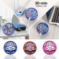 Flynova Pro Flying Ball Toy - Mini Gyro Flying sphere ball For Kids & Adult, RGB light Flying Toys, Flying Spinner Flying Space Orb Toy For Kids Adults Indoor Outdoor, Nebula Orb Soaring Hover Ball Magic Boomerang Ball. 