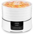 Food Dehydrator - COSORI Food Dehydrator (50 Recipes) for Jerky, Meat, Herbs, Fruit, Dryer Machine with digital temperature,5 Trays, Overheat Protection, ETL Listed. 
