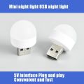 Portable LED Light Mini Night Light USB Plug Lamp Computer Mobile Power Charging Small Book Lamp Eye Protection Reading Light. 