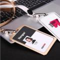 10pcs Vertical Aluminum Material Card Badge Holders,Bus Card ID Card. 