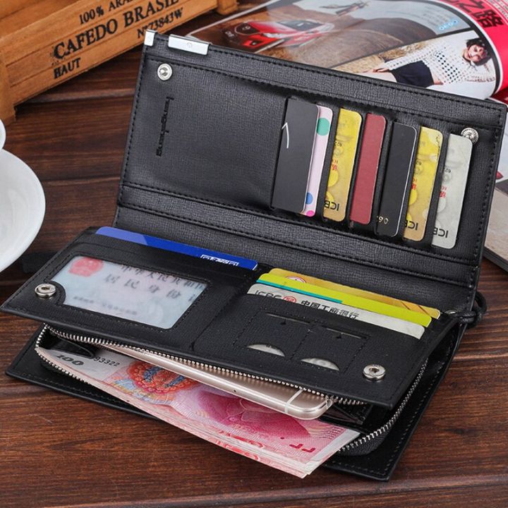 New%20Luxury%20Business%20Bifold%20Men's%20Leather%20Wallet%20With%20Zipper%20Pocket%20for%20Mobile%20and%20ATM%20Card%20Holder%20Slots%20Multifunctional%20Purse%20For%20Man%20Clutch%20Bag%20in%20Black%20and%20Brown%20-%20Image%205