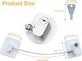 1 pc Fridge Locks with Key No Drilling for Kids and Pets, Suitable for Refrigerators, Washing Machines, Cabinets, Toilets. 