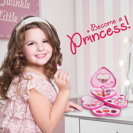 Fairy Princess Makeup Fashion Beauty Pretend Playset For Kids Girls Make Up Set Toys Professional Princess Makeup Tools Kit For Your Princess Best Birthday Gift Daraz.pk