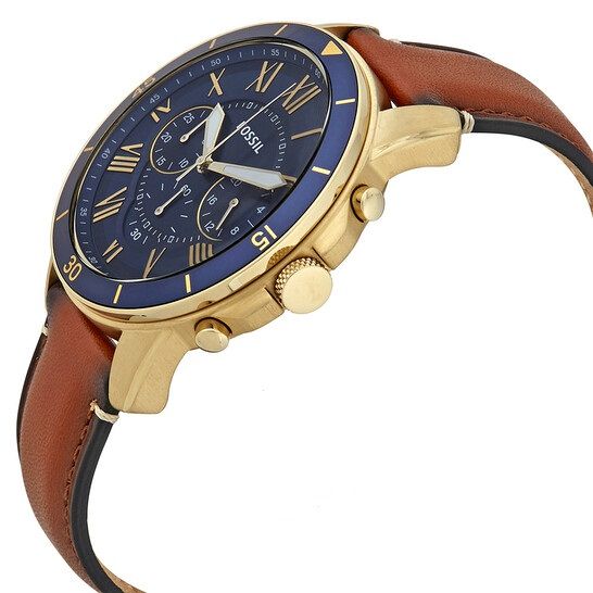 Fossil%20Grant%20Blue%20Dial%20Chronograph%20Brown%20Leather%20Strap%20Watch%20For%20Men%20FS-5268%20-%20Image%203