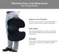 Mother Care Posture & Tailbone Pain Coccyx Sciatica Cushion Pregnancy_ Yoga Pillow. 