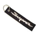 Supra JDM Tag Keychain Jdm Accessories, Keychain Gift for Car Fans. 
