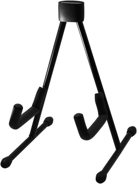 Rayzm Ukulele Stand, A-Frame Portable Little Metal Stand for Small Standard Instruments (Soprano/Concert/Tenor Ukulele & Mandolin), Folds Flat for Storage or Travel.