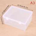 goya104 Yve 1 Preservation Box Thick Letterbox Small Large Clear Sheet Anti Small Mobile Plastic For Needle and Ear Cosmetics. 
