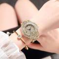 Watches For Men Women Hiphop Full Iced Out Watches Hip Hop Ropper Gold Rhinestone Quartz Wristwatch Relojes Para Mujer. 