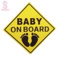 Baby on Board Car-Styling Vehicle Body Windshield Reflective Sticker Decals. 
