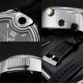 211 Watch Wrist Watch Metal Flame Lighter Creative Men's Sports Open Fire Watch Lighter. 