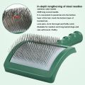 Extra Long Pin Slicker Brush for Large Dog Matted Hair Grooming Wire Brush for Pets Shedding Mats Massage Grooming Brush Tool. 