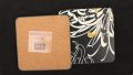 Set 4 Coasters Tea cup Mats Table Mats Cup Placemats Monsoon Home by Denby Charcoal Coasters. 