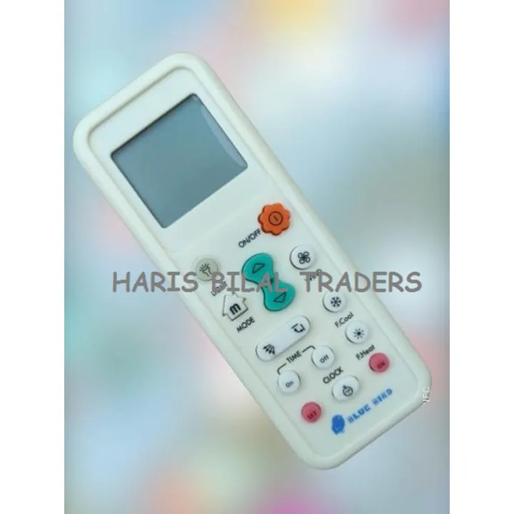 AC Universal Remote For Split & Inverted with LCD 1000 In 1 | Daraz.pk
