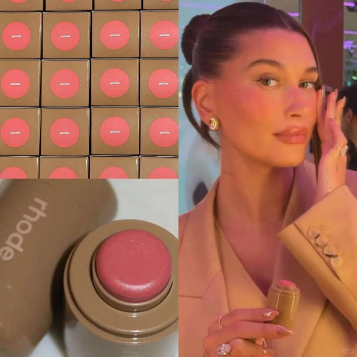 Sprinkle Rhode skin stick hailey powder blusher