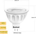 Boxlood MR16 LED Light Bulb Non Dimmable Comply with UL, 90% Energy Saving, 3000K Warm White, 40 Degree Beam Angle, AC/DC 12V, 5 Watts, 50W Halogen Bulb Equivalent, GU5.3 Bi-Pin Base, 6-Pack. 