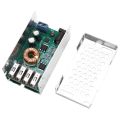 2X USB Car Fast Charger Module 24V/12V to 5V 5A 4 Port USB Converter ForTruck Bus Power Driving Recorder Phone. 