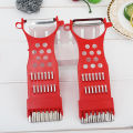 Multifunctional Potato Scraper Peeler Food Cutter Vegetable Slicer Kitchen Tool. 