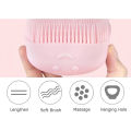 Soft Silicone Bath Brush with Hooks | Baby & Adult Body Scrubber | Random Color | With Box. 