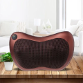 Dual use Car and Home Neck Massager Pillow With cervical cushions in Black. 