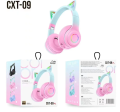 Tiktok Girl Cat wireless Headphones Bluetooth - Bluetooth Headphone - Cat Wireless Headphones Bluetooth Over-Ear Headset with Cute Cat Ears - Cat Ear LED Light Up Wireless Bluetooth Headphones. 