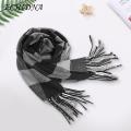 ECHIDNA Men Winter Scarf Tassel English Stylish Washable Men Muffler. 