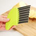 1pc Crinkle Cutter Cutting Tool French Fry Slicer Potato. 