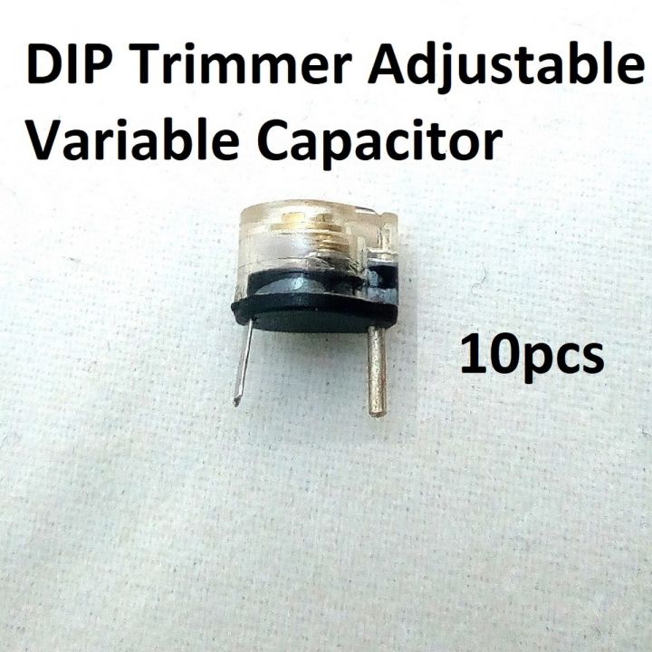 pack of 10 pcs 22pf 6mm DIP Trimmer Adjustable Variable Capacitor