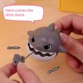 Shark Keychains,Bag decoration,Pull-String Shark Keyring, shark biting Keychain,It's both a cute decoration and a fun toy. 