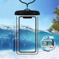 Waterproof mobile case Photo shoot/video Underwater Full View Waterproof Case for Phone Underwater Snow Rainforest Transparent Dry Bag Swimming Pouch Big Mobile Phone Covers. 