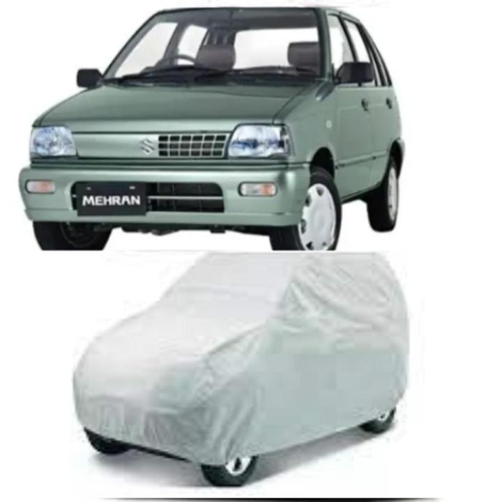 Mehran Topcover Silver parashoot Car Cover Dust and Waterproof